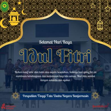 Selamat Hari Raya Idul Fitri 1 Syawal 1445 H